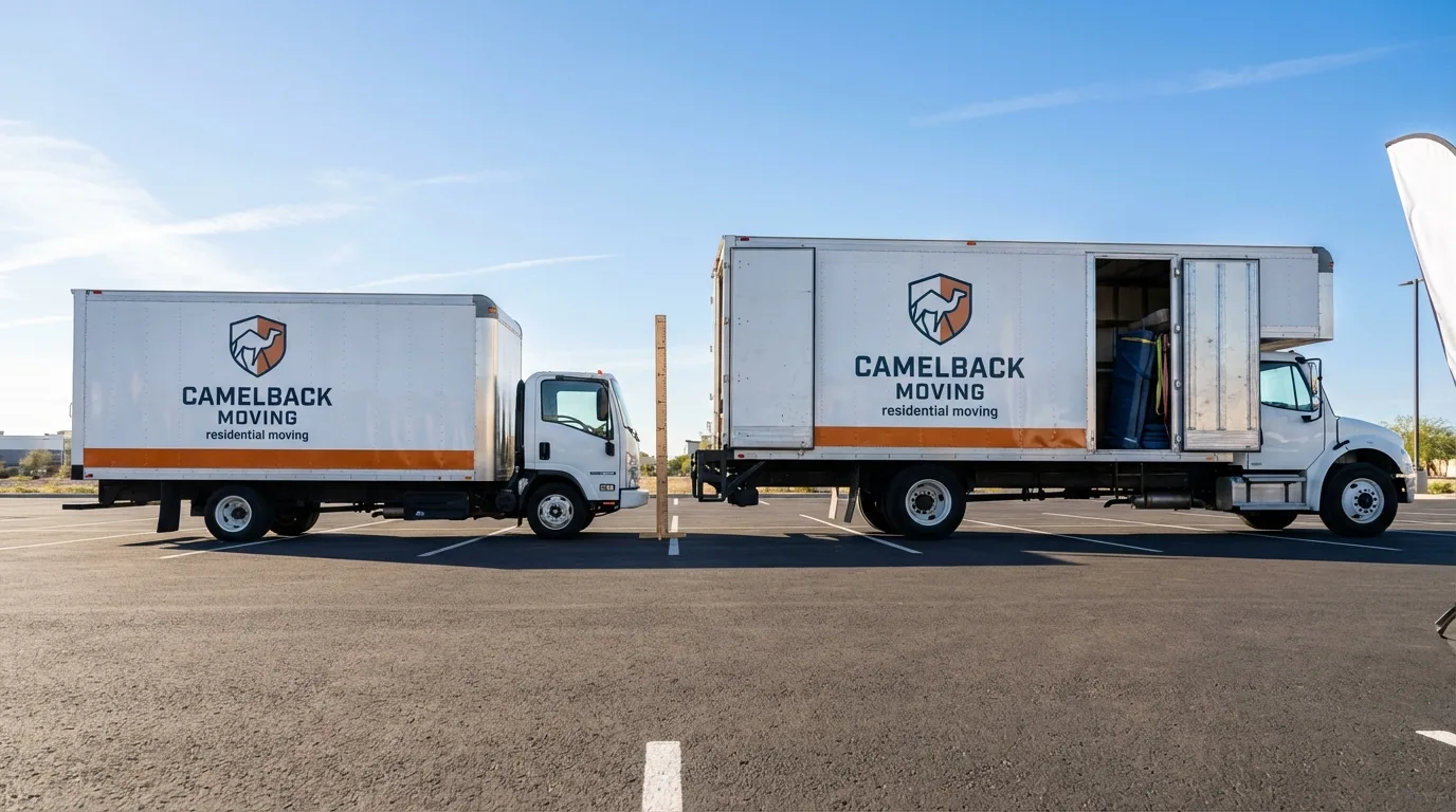 Moving truck size capacity guide in Pequot Lakes